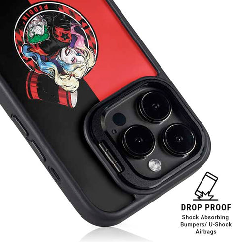 DC Comics Harley Quinn Puddin iPhone 15 Pro Kickstand Case